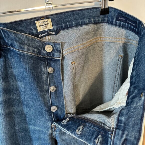 Citizen of Humanity cropped distressed jeans - Picture 3 of 3